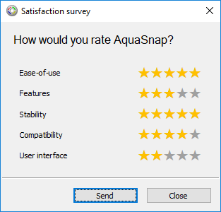 AquaSnap - User Satisfaction Survey